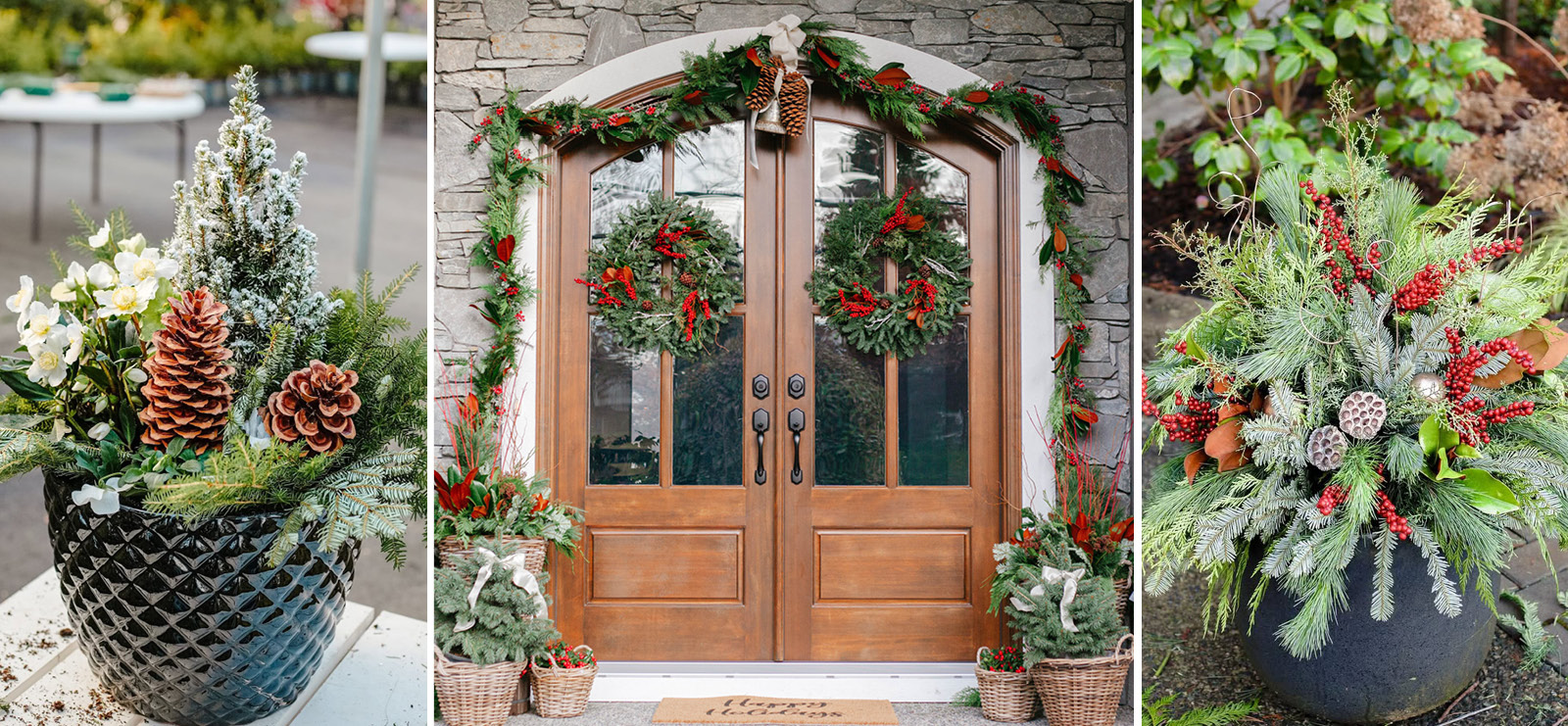 Cedar Rim Corporate Container Planting | Cedar Rim Nursery
