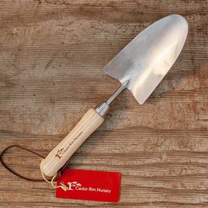 cedar rim nursery tools hand trowel