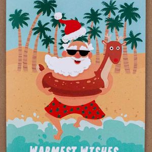 cedar rim nursery cards top hat santa