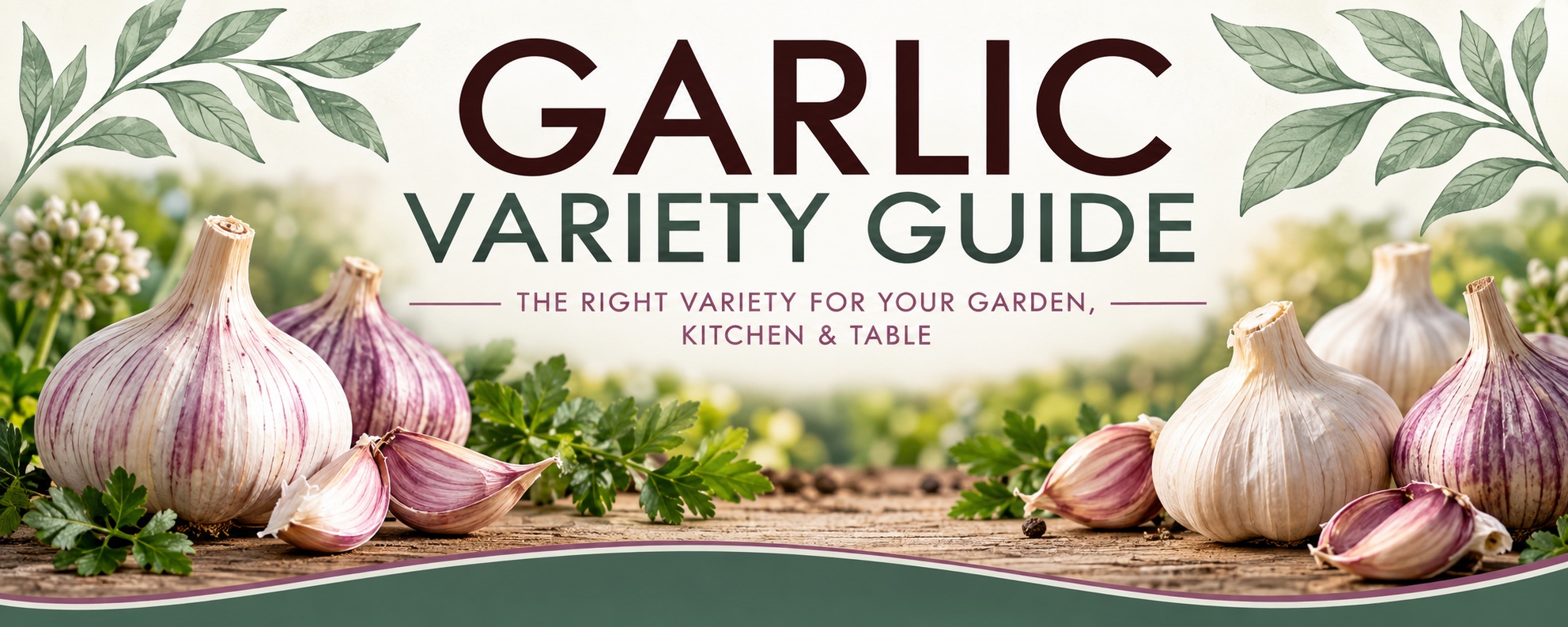 Garlic Variety Guide Header